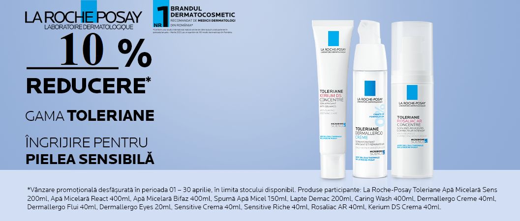 Promotie Toleriane aprilie 2026