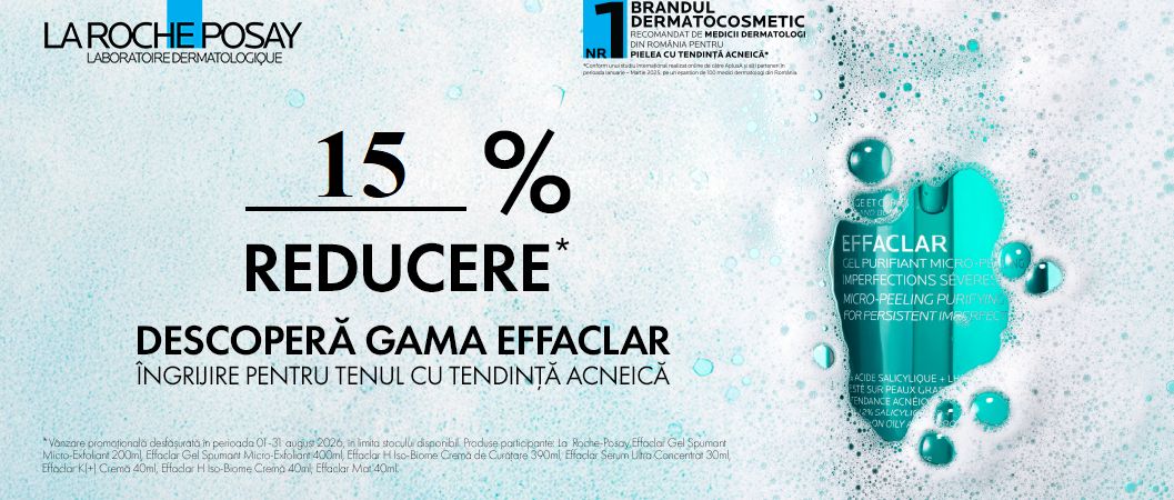 Promotie Effaclar august 2026