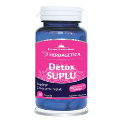 Detox Suplu, Herbagetica | 30 capsule