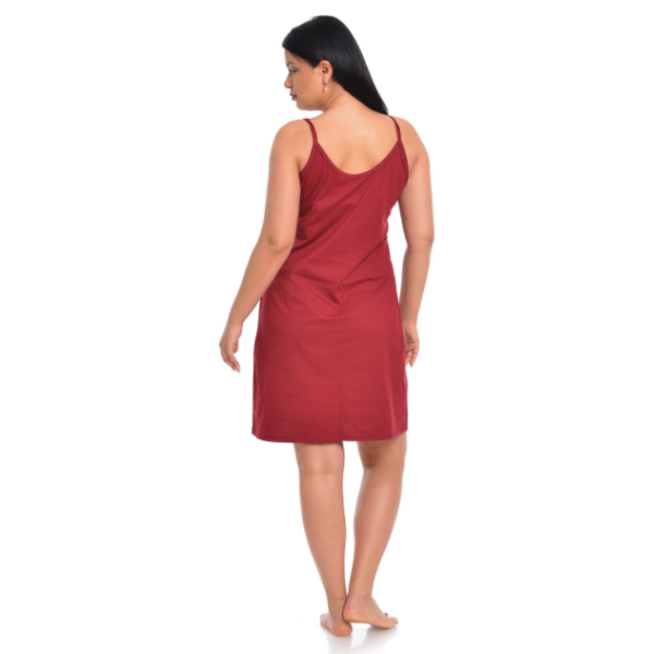 Rochie de vara dama AV2230 grena, Andana | marimea XL — poza produs 3/4