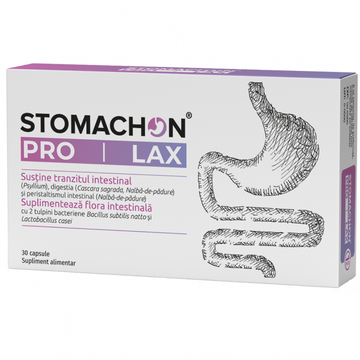 Poza produs Stomachon Pro Lax, Naturpharma | 15 capsule
