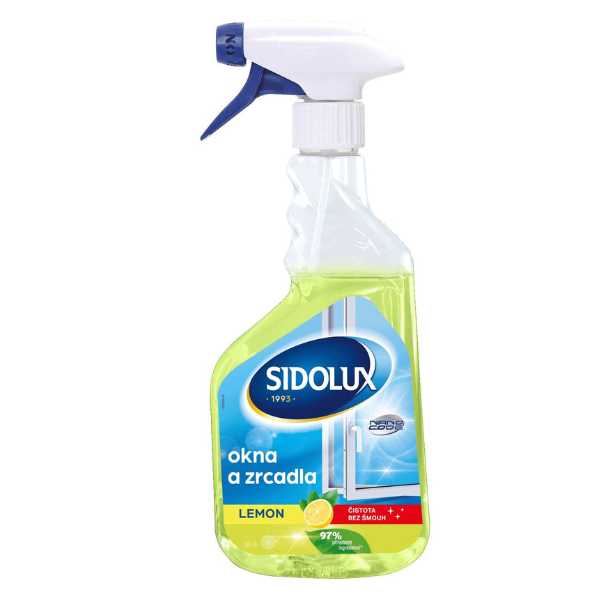 Poza produs Solutie curatare geamuri Lemon Sidolux Crystal, Lakma | 750 ml