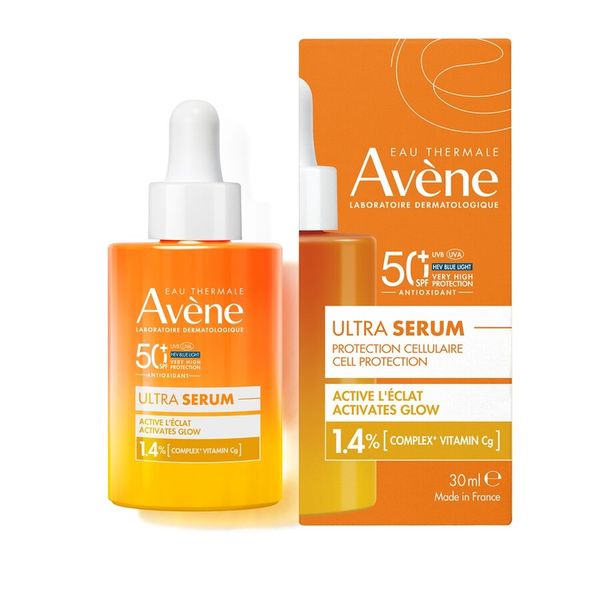 Ultra Serum cu efect de luminozitate si protectie solara SPF 50+, Avene | 30 ml — poza produs 2/9