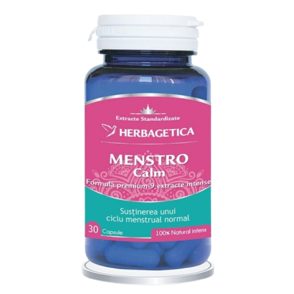 Poza produs Menstrocalm, Herbagetica | 30 capsule