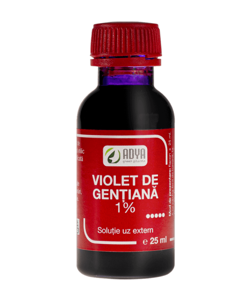 Poza produs Violet de gentiana 1%, Adya Green Pharma | 25 ml
