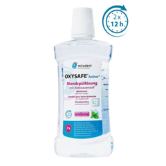 Apa de gura Oxysafe Active +F, 500 ml, Miradent | 500 ml