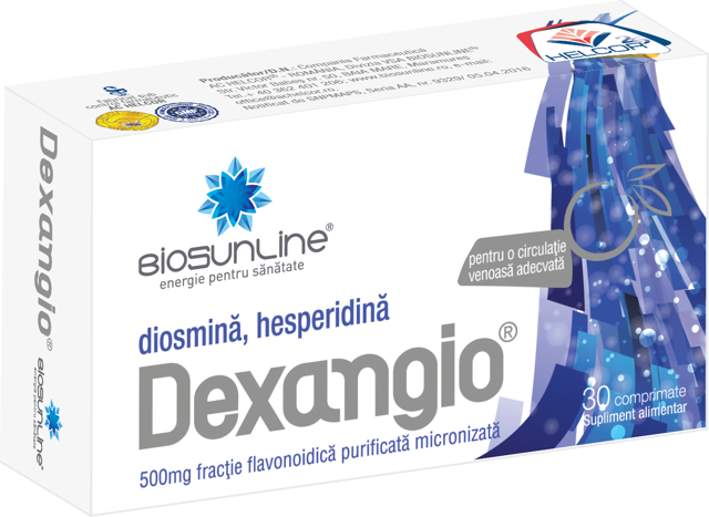 Poza produs Dexangio, Helcor | 30 comprimate