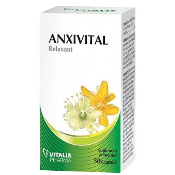 Poza produs Anxivital Relaxant, Viva Pharma | 50 capsule