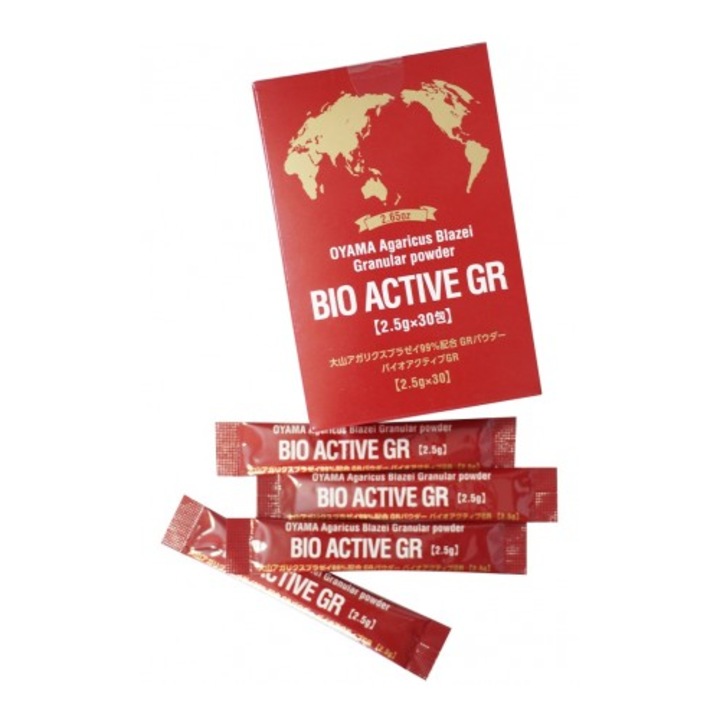Poza produs Bio Active GR Agaricus Blazei - Ciuperca lui Dumnezeu, Bio Social INC | 30 plicuri