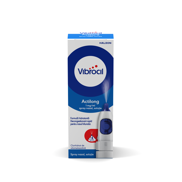 Poza produs Vibrocil Actilong 1 mg/ml spray nazal, Haleon | 10 ml