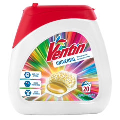 Detergent capsule Universal Ventin, Lakma | 20 capsule