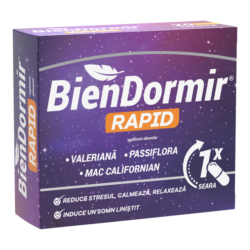 Poza produs Bien Dormir Rapid, Fiterman Pharma | 20 capsule