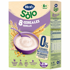 Pudra instant 8 cereale 6+ luni, Hero | 340 g