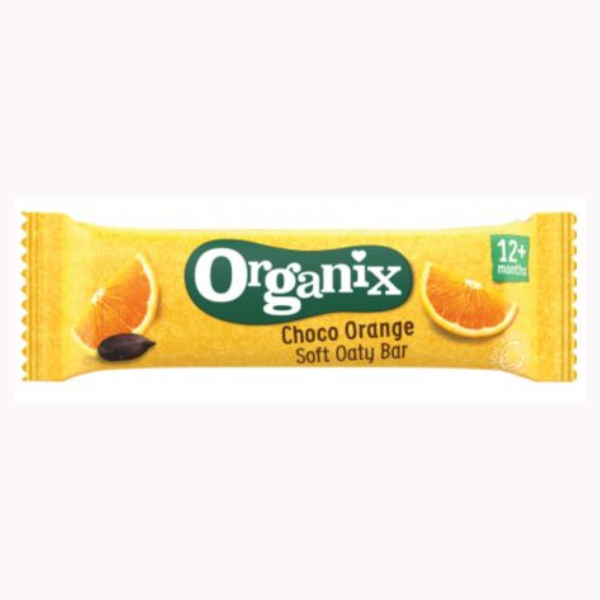 Poza produs BATOANE ECOLOGICE BIO DIN OVAZ INTEGRAL CU CACAO CHOCO ORANGE 12+ LUNI 23G 100598