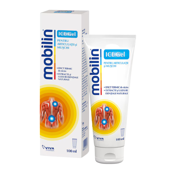Poza produs Gel pentru articulatii si muschi Mobilin Ice, Viva Pharma | 100ml