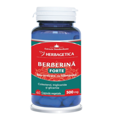 Berberina Forte, Herbagetica | 60 capsule