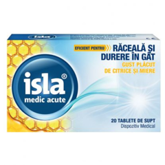 Isla Medic Acute citrice si miere, Engelhard Arzneimittel | 20 tablete