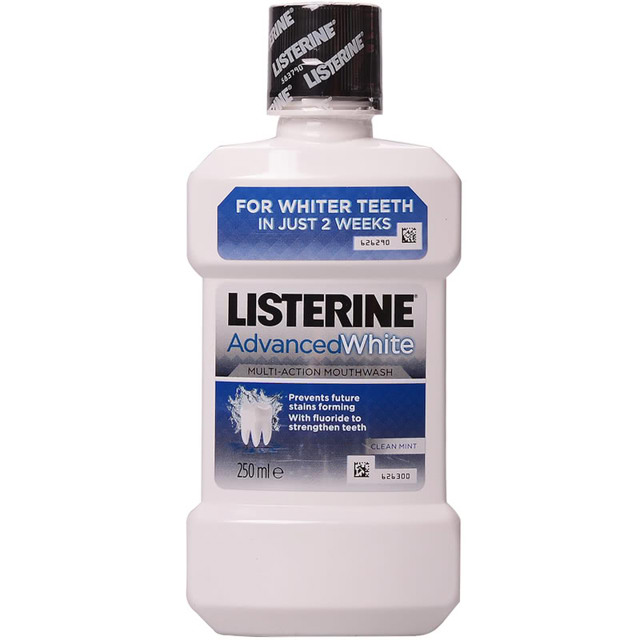 Poza produs LISTERINE MOUTHWASH ADVANCED WHITE 250ML