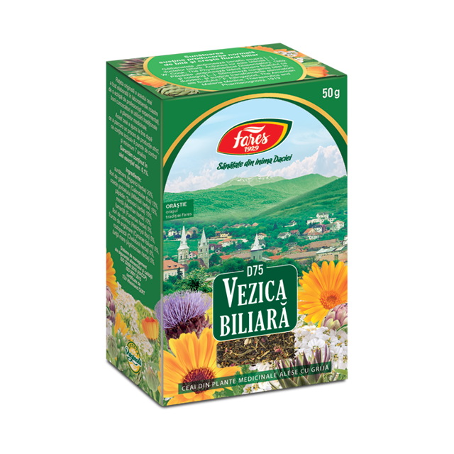Poza produs CEAI VEZICA BILIARA 50G