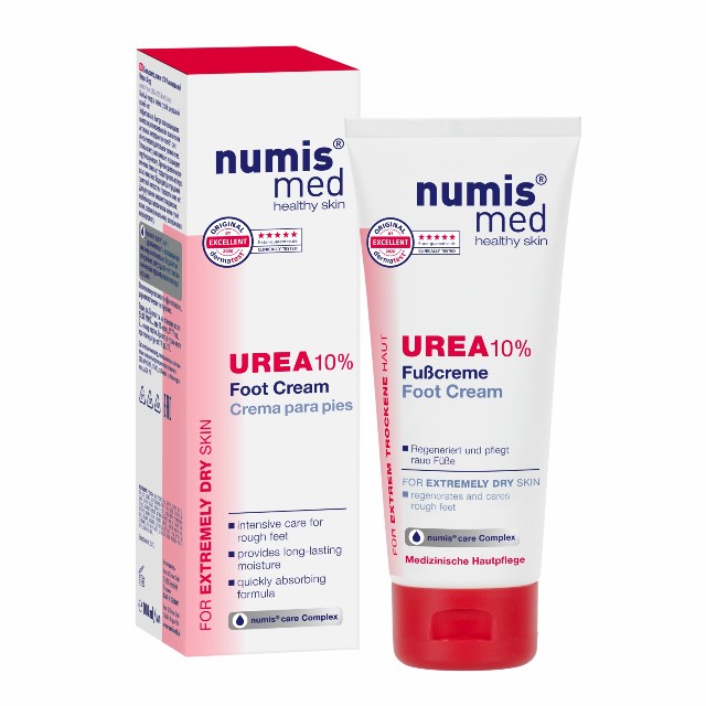 Crema cu uree 10% pentru picioare, Numismed | 100 ml — poza produs 1/3