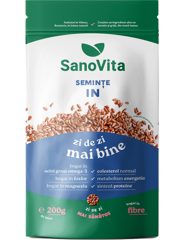 Seminte de in, SanoVita | 200 g
