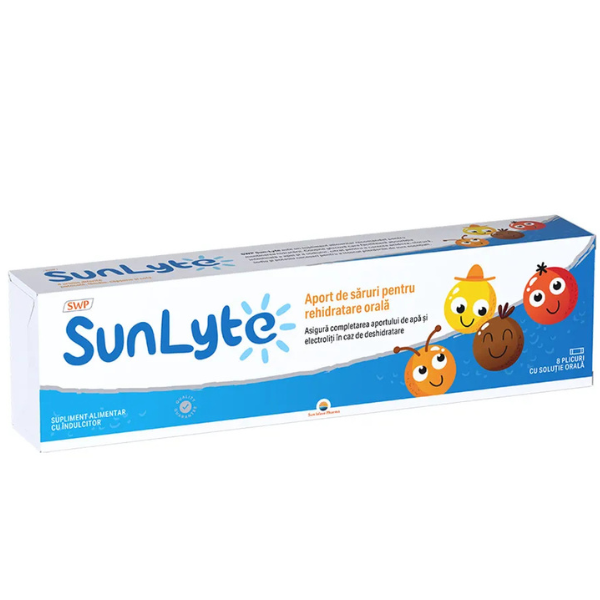 Poza produs Sun-Lyte saruri rehidratare, Sun Wave Pharma | 8 plicuri