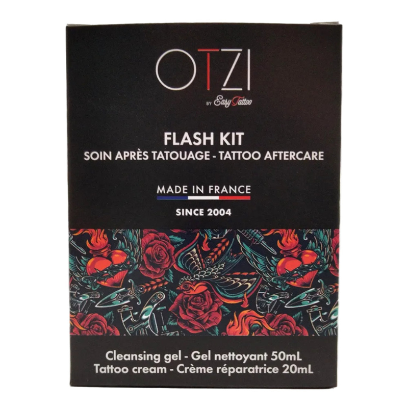 Kit pentru injgrijirea tatuajelor OTZI Flashkit, Medical Body Art | 50 ml + 20 ml — poza produs 2/2