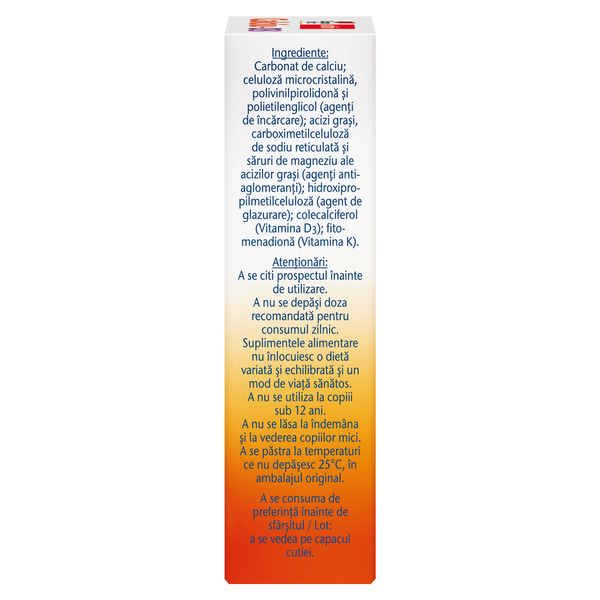 Calciu + D3, Doppelherz Aktiv | 30 comprimate — poza produs 4/4