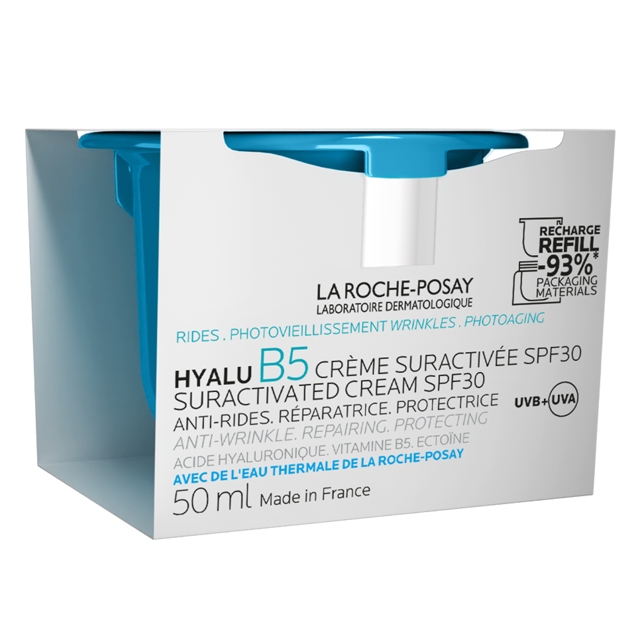 Poza produs Rezerva Hyalu B5 Crema Supra-activata cu acid hialuronic si SPF 30, La Roche-Posay | 50 ml