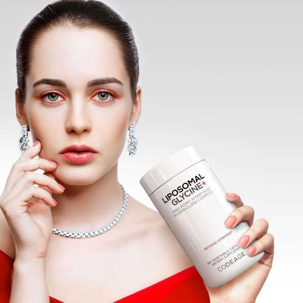 Poza produs CodeAge Liposomal Glycine+, GNC | 180 cps