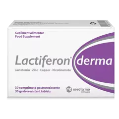 Lactiferon Derma, Meditrina Pharmaceuticals | 30 comprimate