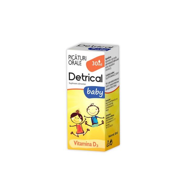 Poza produs Detrical Baby picaturi orale | 30 ml