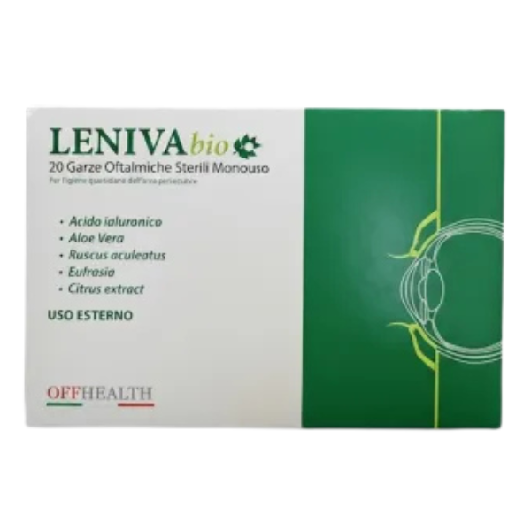 Poza produs Servetele oftalmice sterile Leniva Bio, Off Italia | 20 buc.