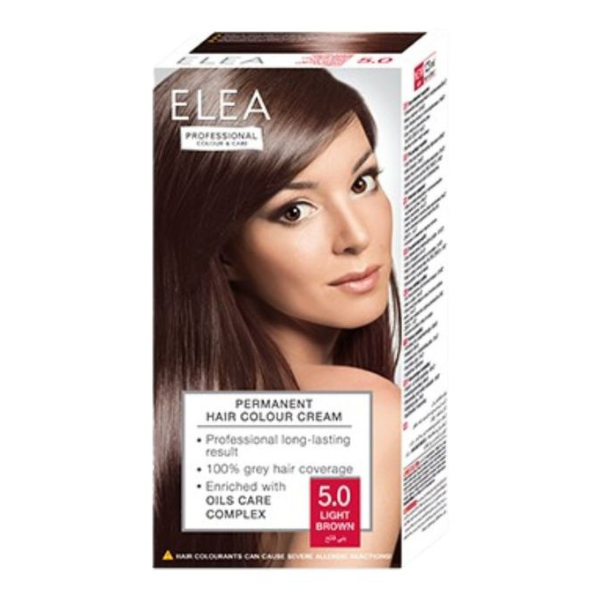 Poza produs Vopsea de par 5.0 - Saten Deschis, Elea Professional | 123 ml