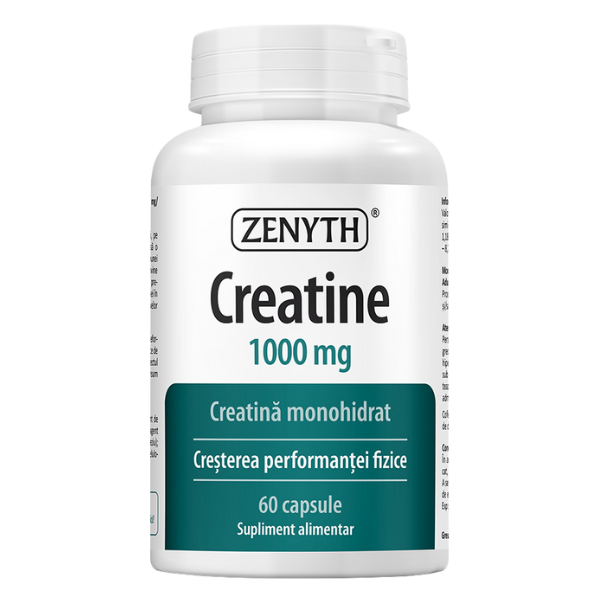 Poza produs Creatina 1000 mg, Zenyth | 60 capsule