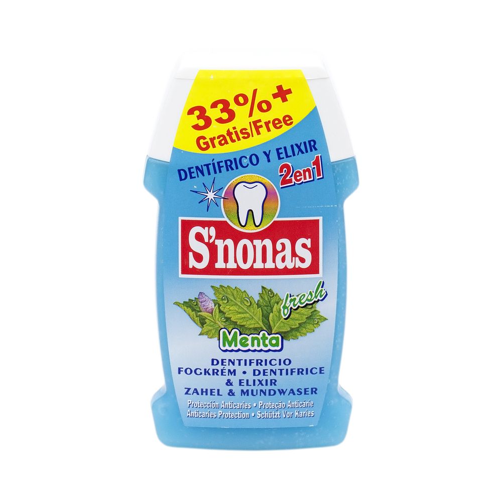 Poza produs PASTA DE DINTI SI APA DE GURA 2 IN1 MENTA 100ML