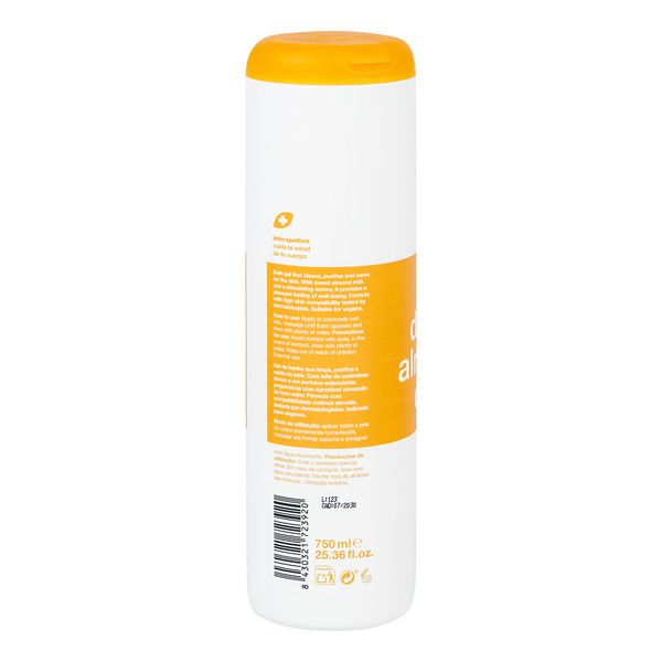 Gel de dus cu migdale dulci, Interapothek | 750 ml — poza produs 2/2