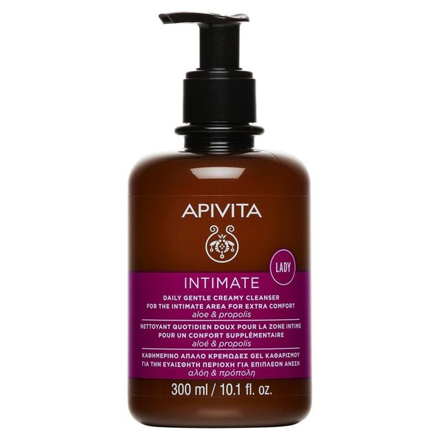 Poza produs Gel cu aloe si propolis pentru igiena intima zilnica Intimate Care, Apivita | 300 ml