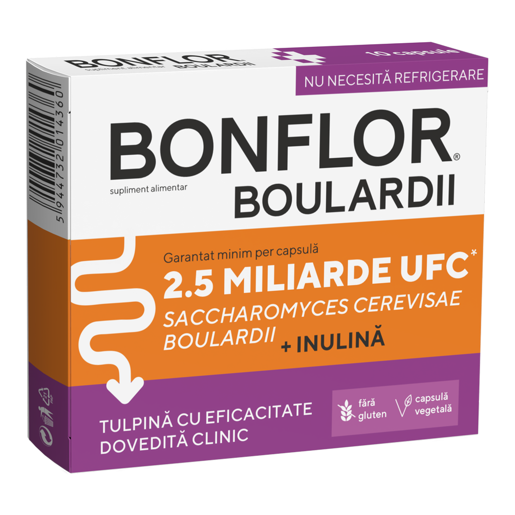 Poza produs Bonflor Boulardii, Fiterman | 10 capsule