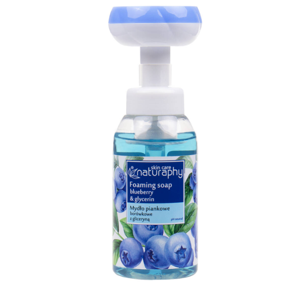 Poza produs Sapun - spuma cu Afine si Glicerina Naturaphy, Blux | 300 ml