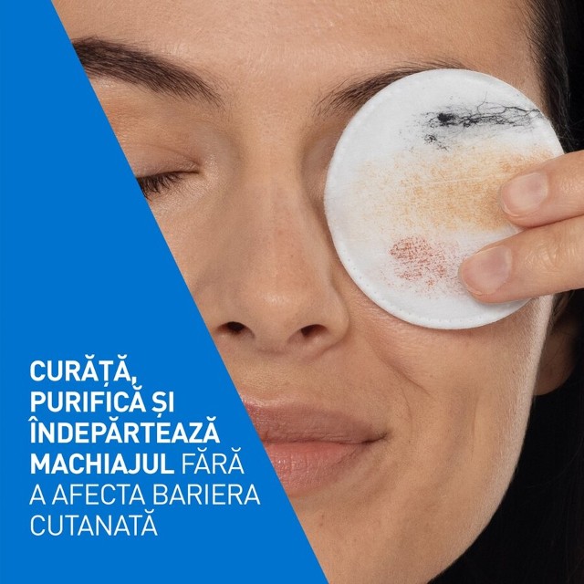 Apa micelara purifianta pentru ten Normal si Gras, Cerave | 400 ml — poza produs 4/8