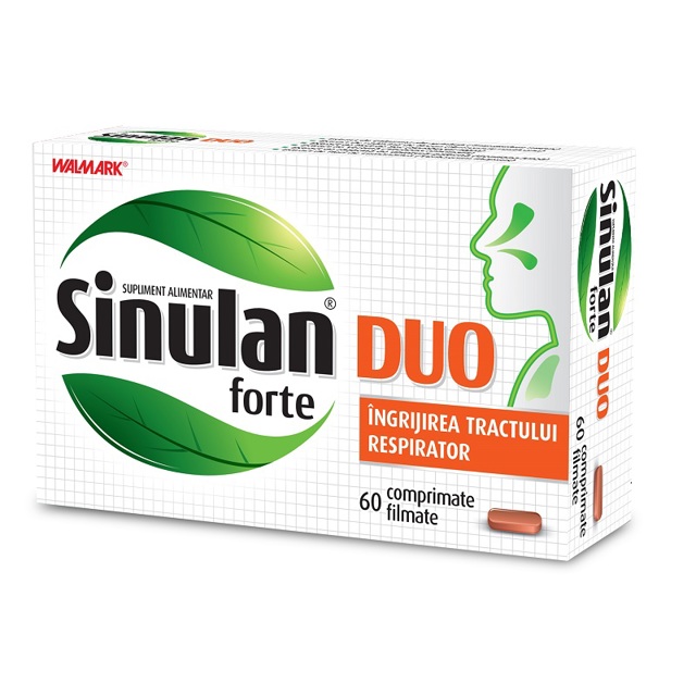 Poza produs Sinulan Forte Duo, Walmark | 60 tablete