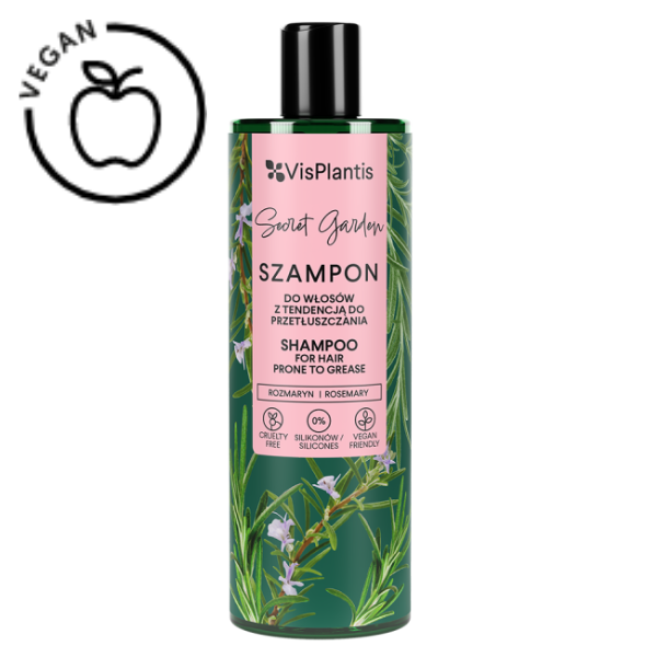 Poza produs Sampon Vis Plantis pentru par cu tendinta de ingrasare, Green Pharmacy | 400 ml