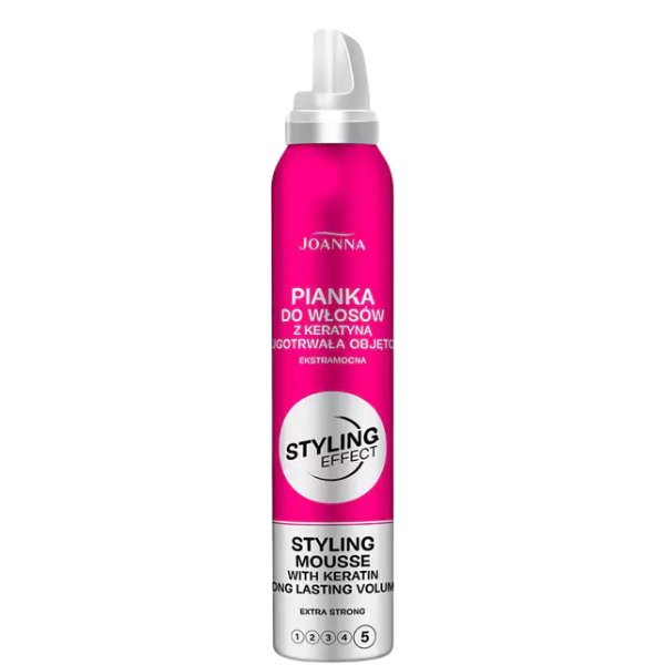 Poza produs Spuma de par cu keratina Extra Strong, Joanna | 150 ml