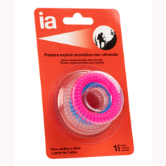 BRATARA ANTITANTARI SPIRALA  PLASTIC CU CITRONELLA X3BUC 219099