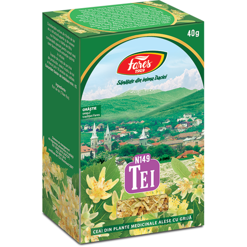 Poza produs Tei, flori, N149, ceai la punga, Fares | 40G