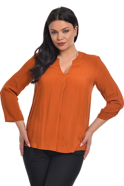 Poza produs Camasa dama DT23CM19 caramiziu, Dress to Impress | marimea 38