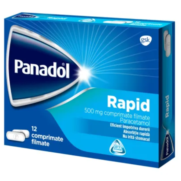 Poza produs Panadol Rapid | 12 comprimate
