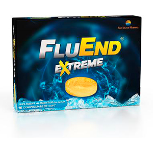 Poza produs FluEnd Extreme, Sun Wave Pharma | 16 comprimate