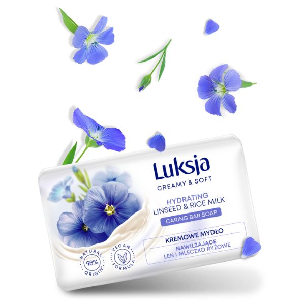 Poza produs Sapun CREAMY & SOFT Hydrating, Luksja | 90 g